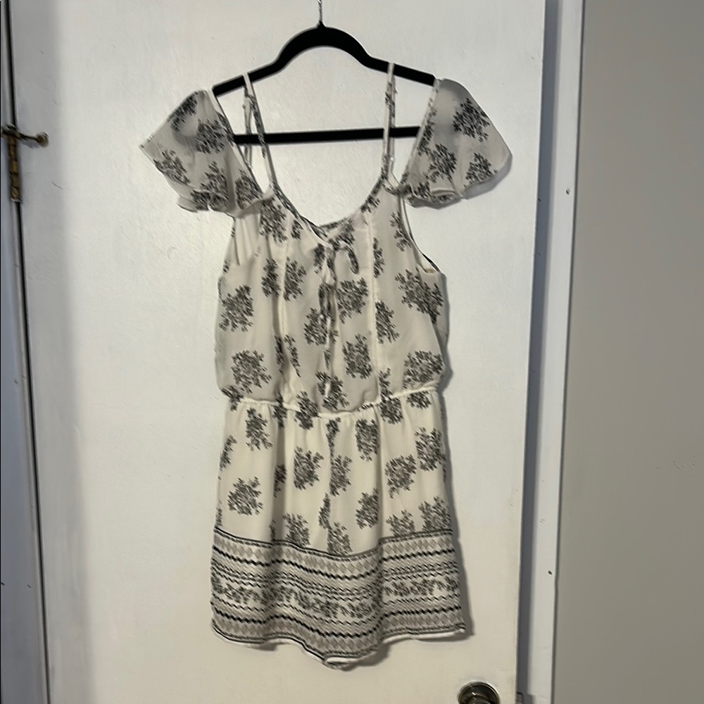 Charlotte Russe Floral Print Jumpsuit